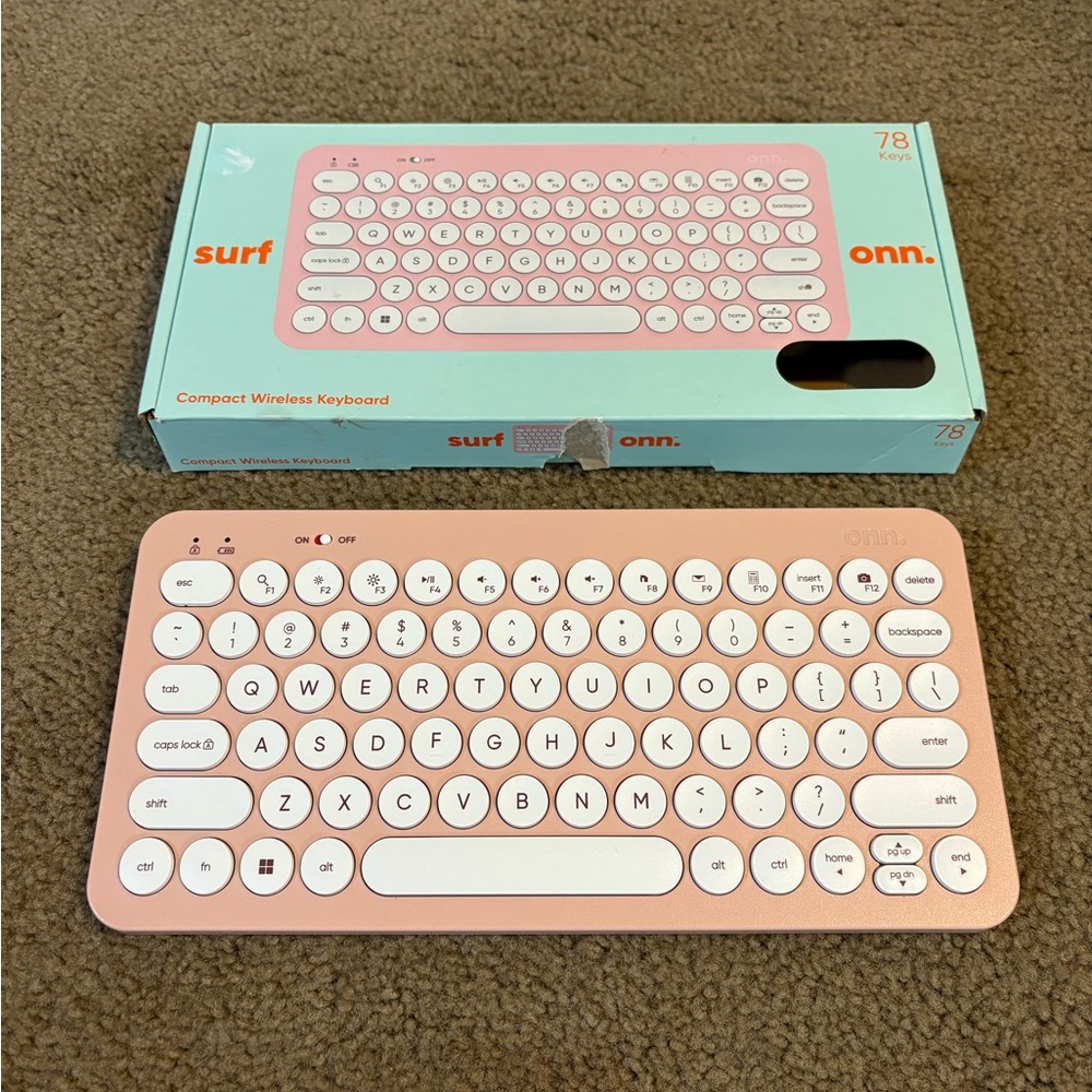 Bluetooth Compact Clacking Keyboard
